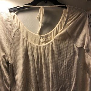 Free People NEVER WORN long sleeve with tie